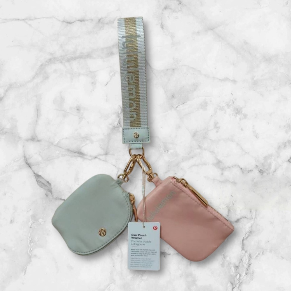 Lululemon Dual Pouch Wristlet Assorted Colors Available - Picture 11 of 16